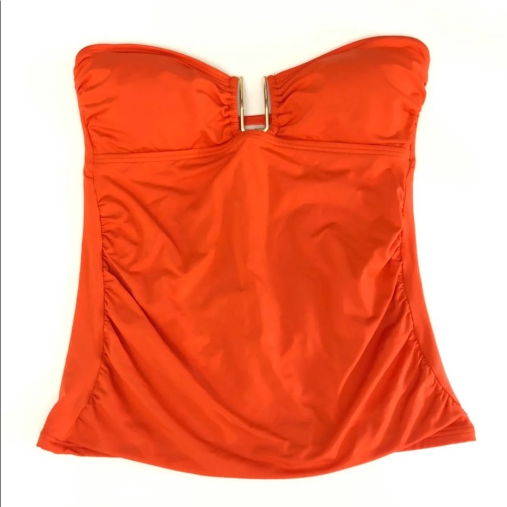 NWT Calvin Klein Tube Top Tankini Top S
